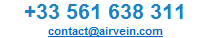   +33 561 638 311  contact@airvein.com